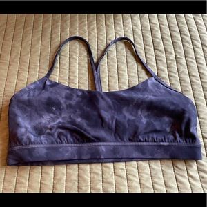 Lululemon Flow Y Bra Diamond Dye size 14